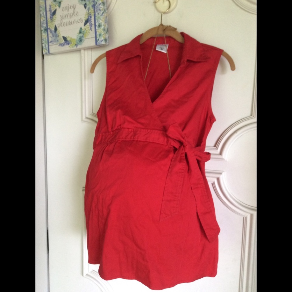 Motherhood Sleeveless maternity top Size M